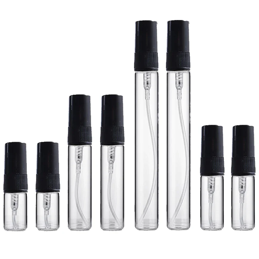 Perfume Fragrance House - 8/16pcs Refillable Perfume Bottle Portable Glass