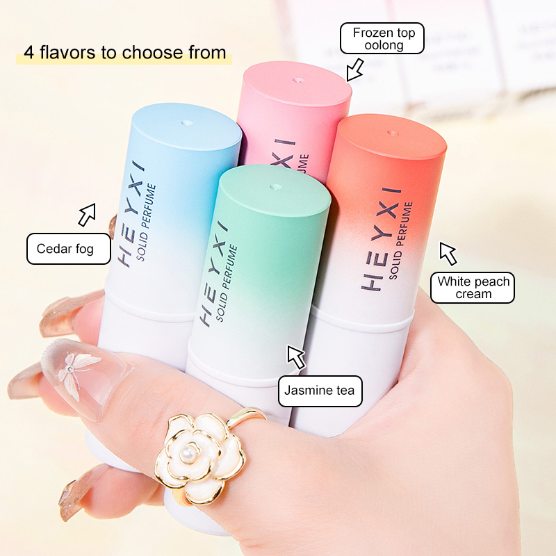 Perfume Fragrance Samples - 4-Pack Solid Perfume Balm Set 4