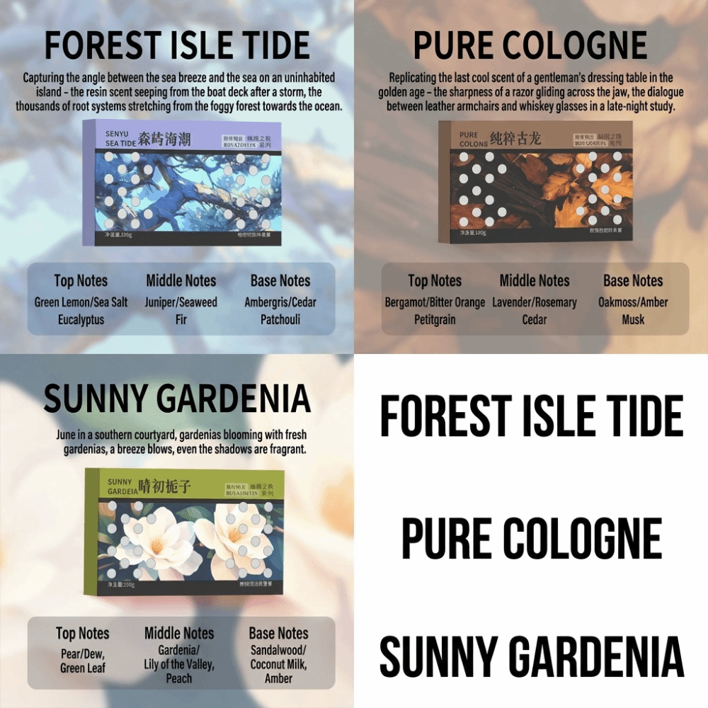 Hidden Car Solid Fragrance Col - Perfume Gardenia Fragrance recension och pris
