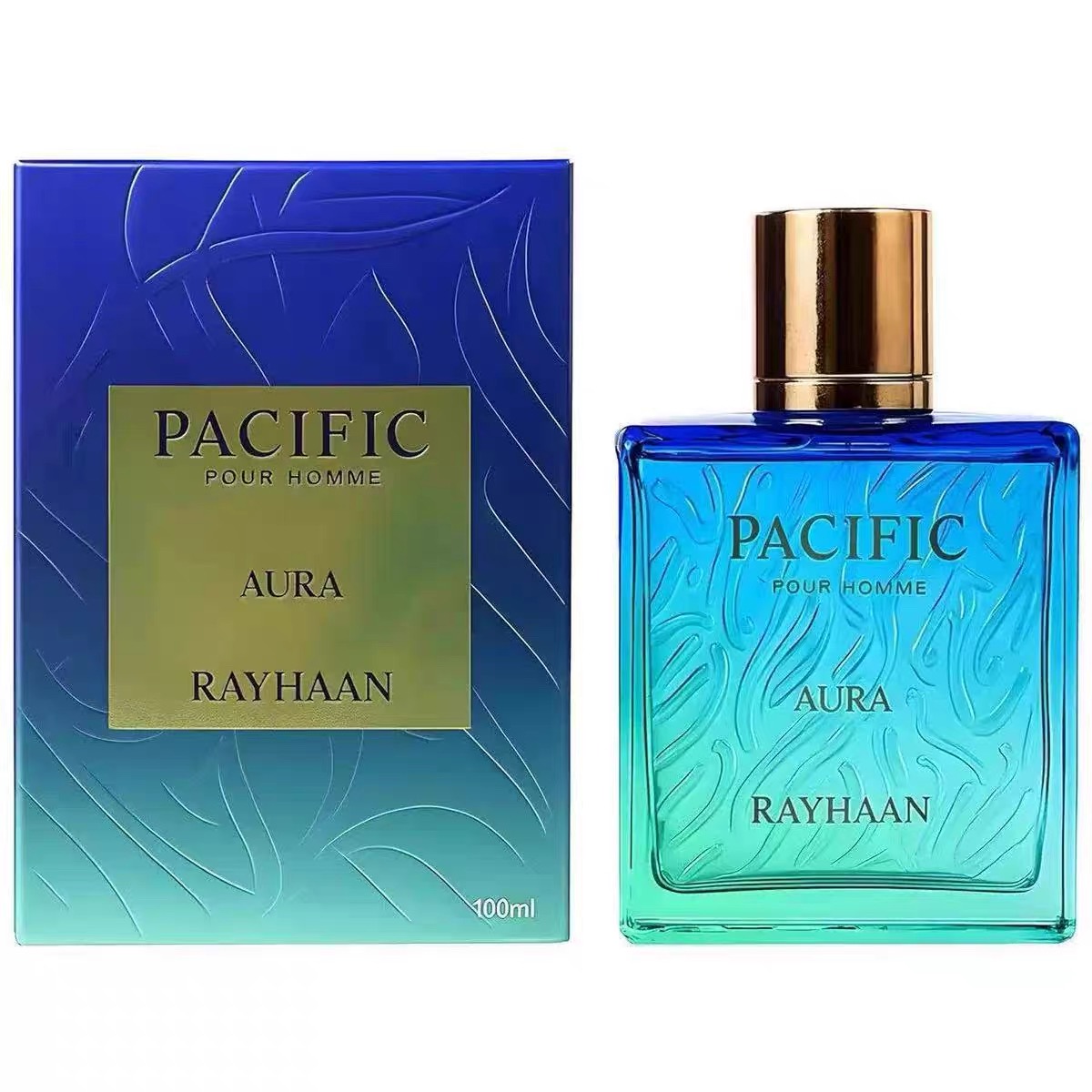 Rayhaan Pacific Aura Pour Homm - Perfume Fragrance Blue recension och pris