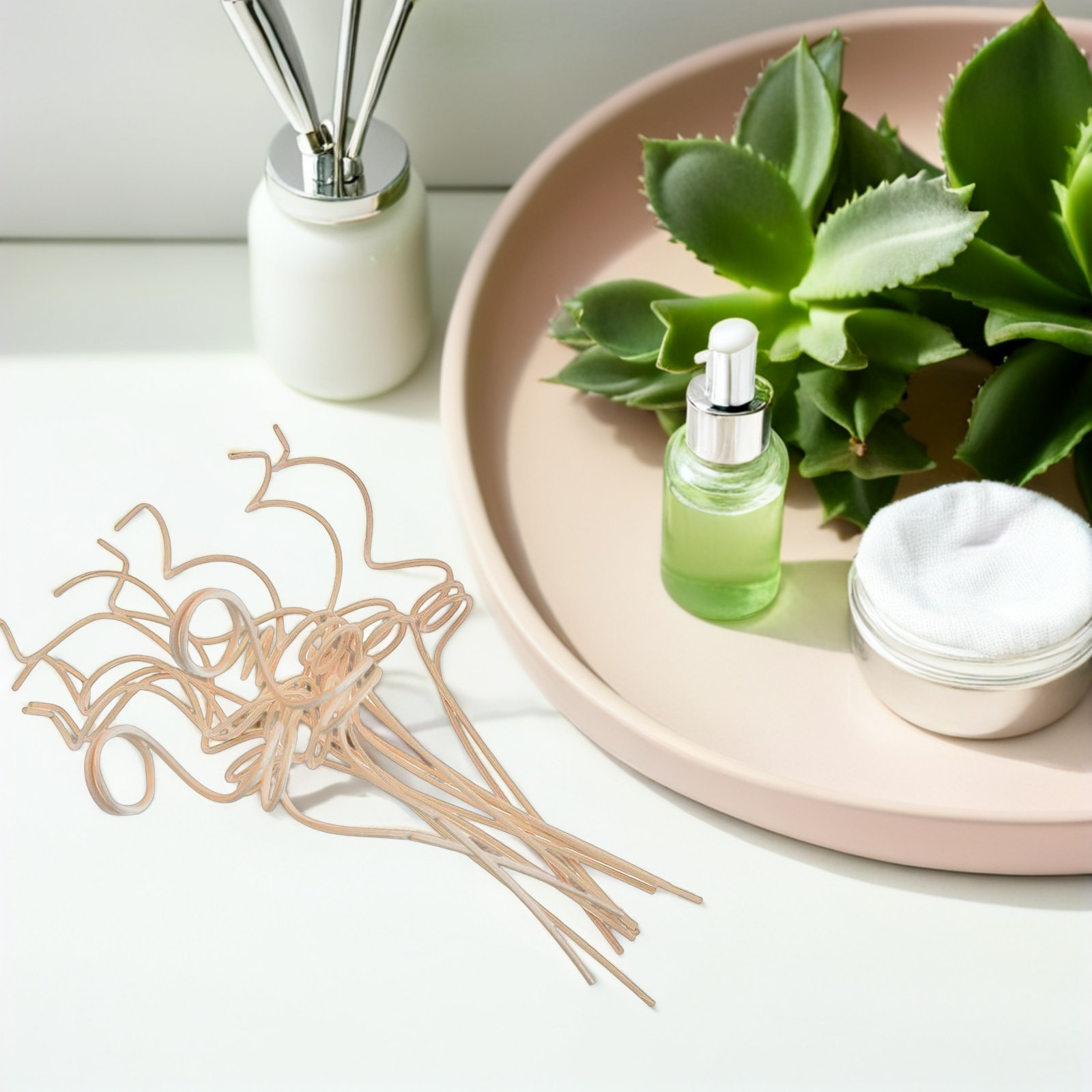 1Set Natural Handmade Rattan A - Perfume Fragrance Stick recension och pris