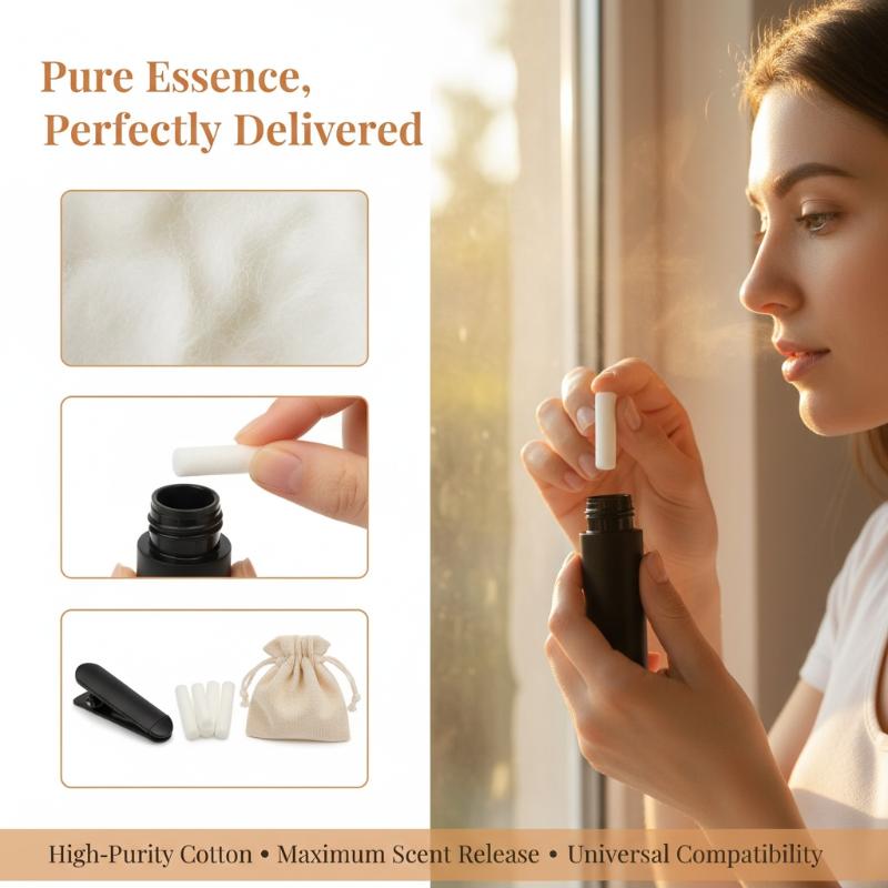 3Pcs/Bag Smokeless Aromatherap - Perfume Fragrance Stick recension och pris