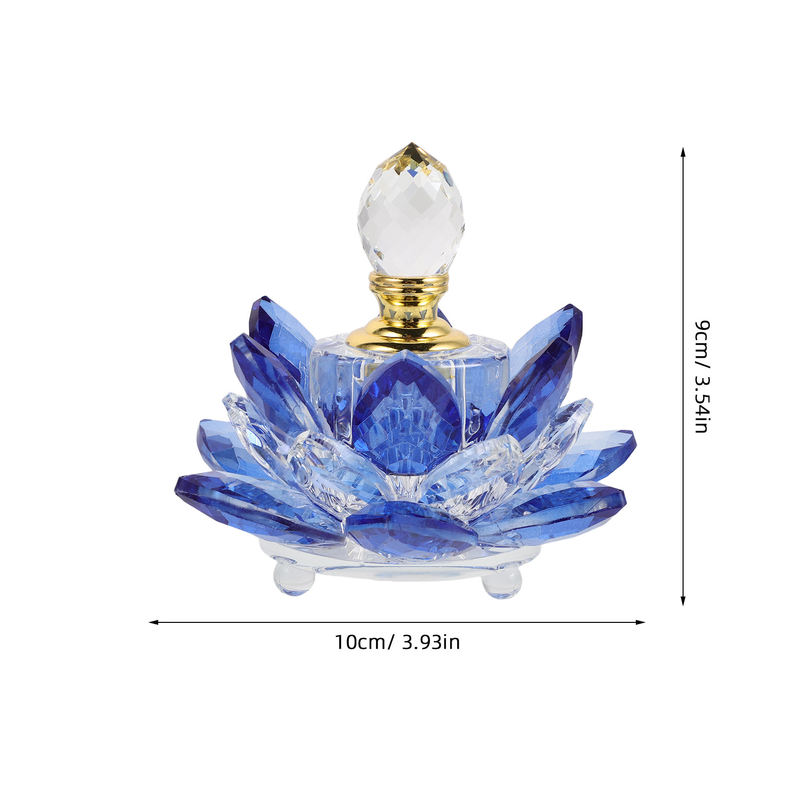 Crystal Lotus Flower Refillabl - Perfume Fragrance Blue recension och pris