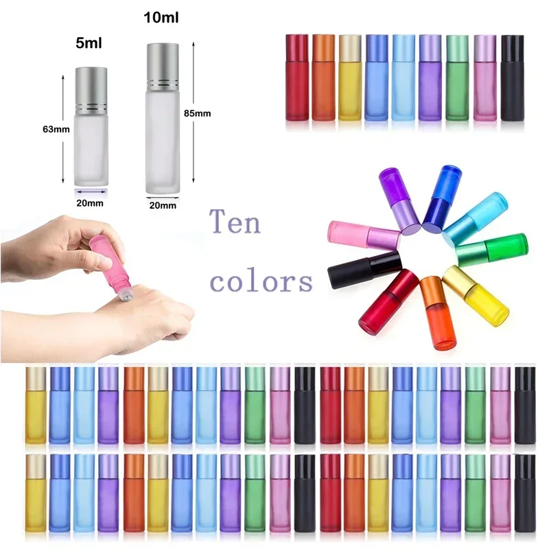 10/30/50Pcs 5-10ml Frosted Gla - Perfume Fragrance Gallon recension och pris