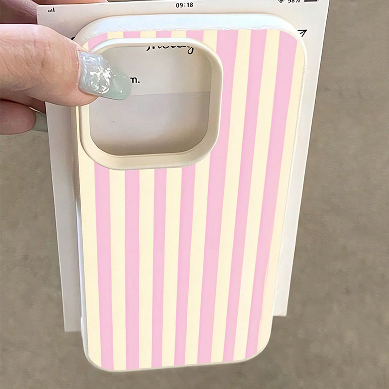 Simple Pink Vertical Striped L - Perfume Pure Xs recension och pris