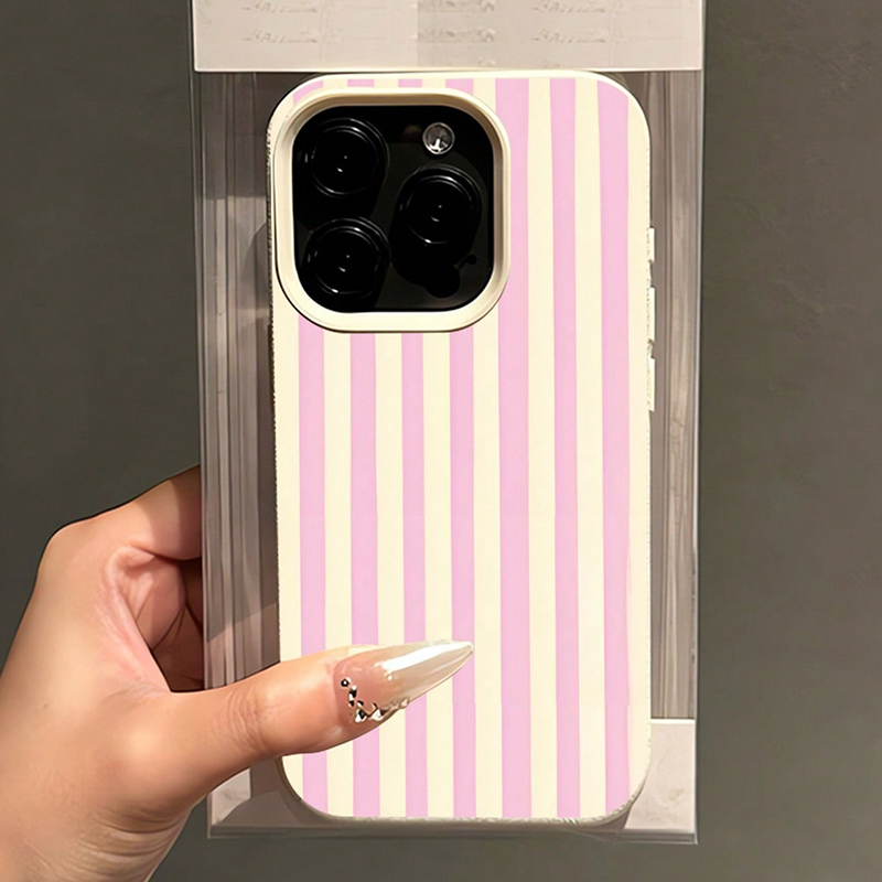 Simple Pink Vertical Striped L - Perfume Pure Xs recension och pris