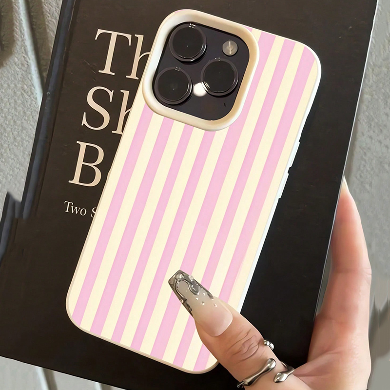 Simple Pink Vertical Striped L - Perfume Pure Xs recension och pris
