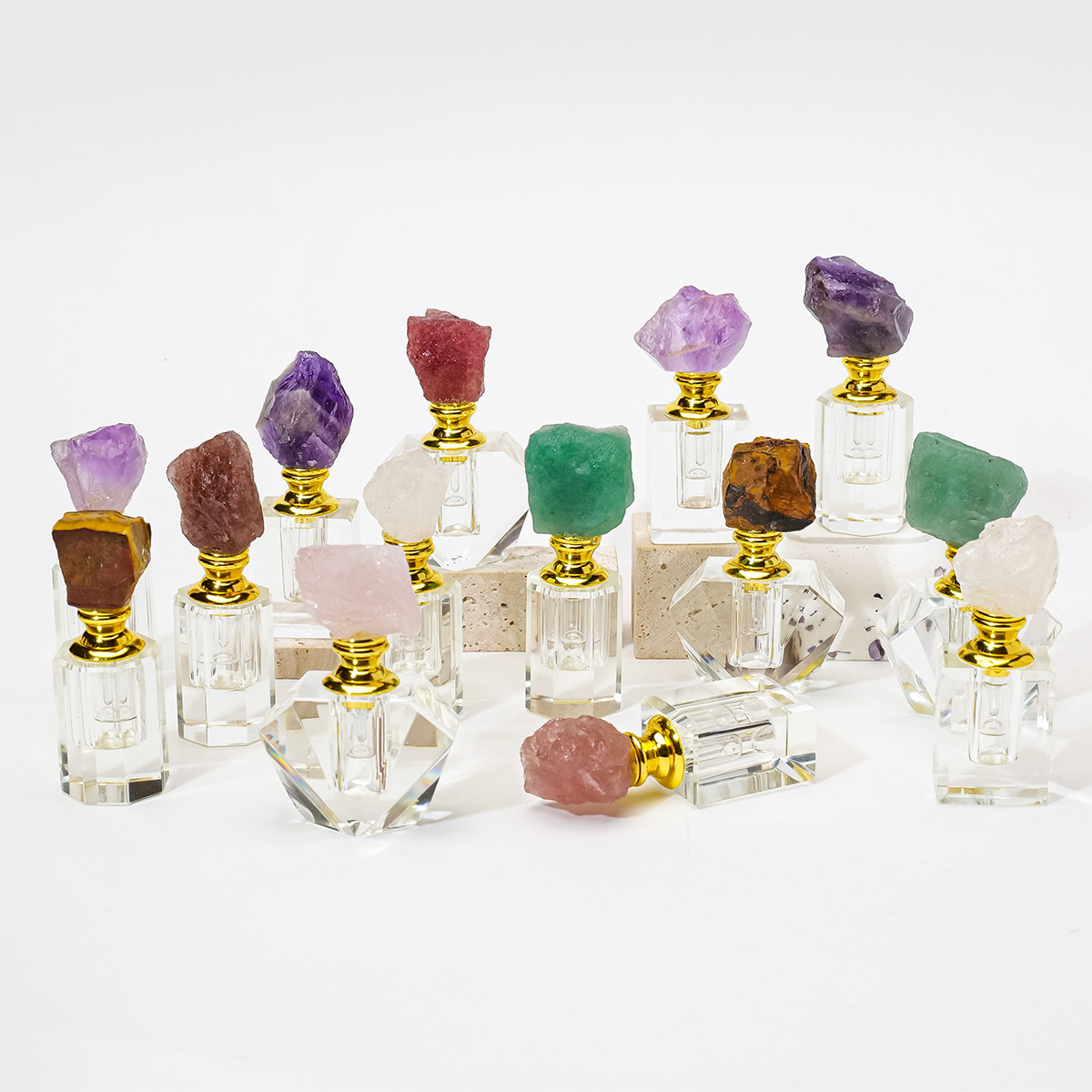 1PC Natural Amethyst Crystal C - Perfume Fragrance House recension och pris