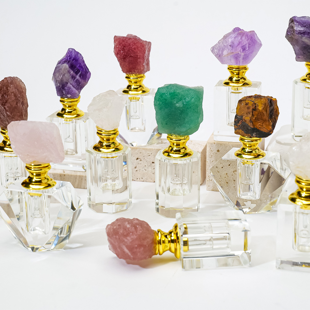 1PC Natural Amethyst Crystal C - Perfume Fragrance House recension och pris