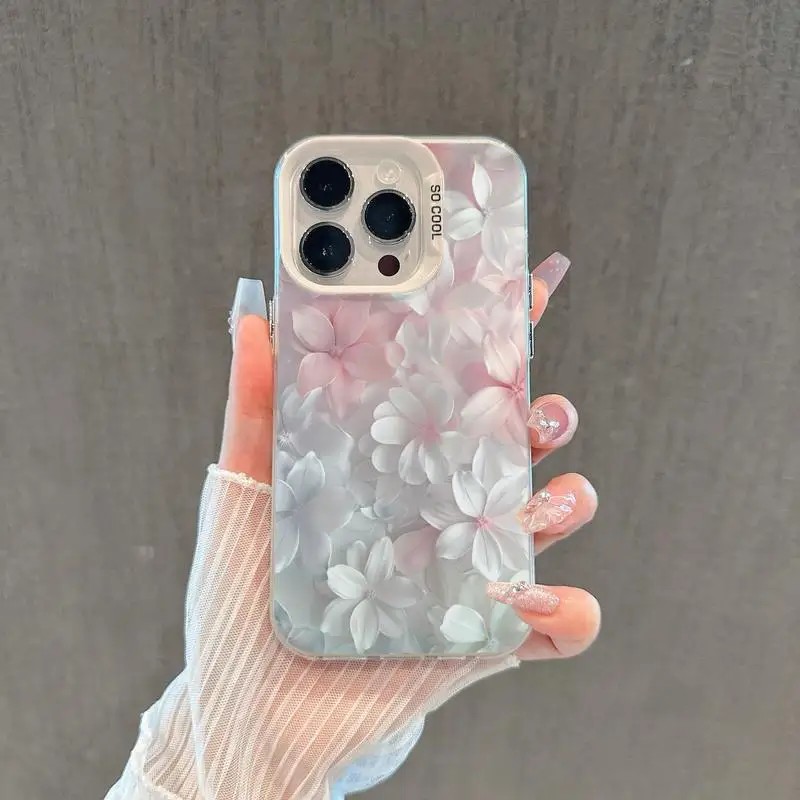 Pink Flower Case for iPhone 15 - Perfume Pure Xs recension och pris