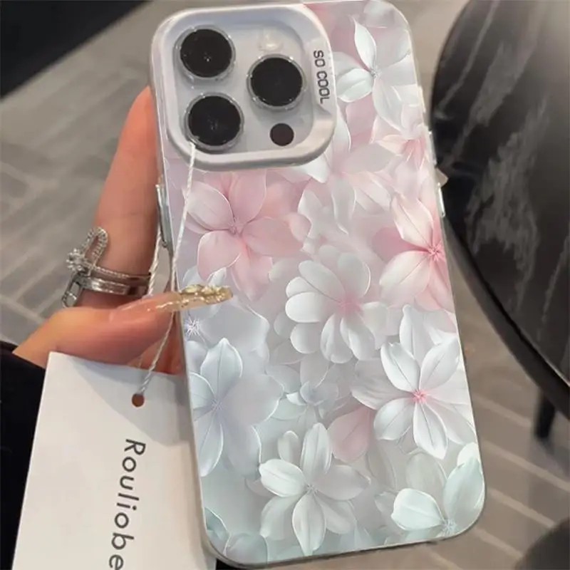 Pink Flower Case for iPhone 15 - Perfume Pure Xs recension och pris