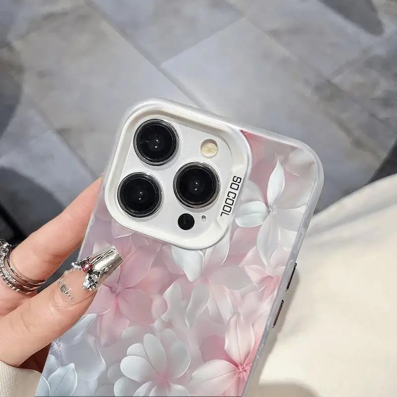 Pink Flower Case for iPhone 15 - Perfume Pure Xs recension och pris