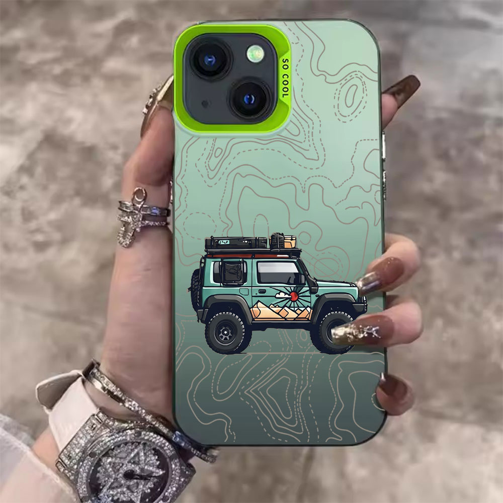 Simple Car Pattern Phone Case  - Perfume Pure Xs recension och pris