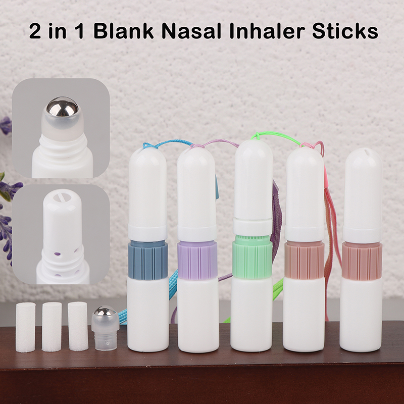 2-in-1 Blank Nasal Inhaler Sti - Perfume Fragrance Stick recension och pris