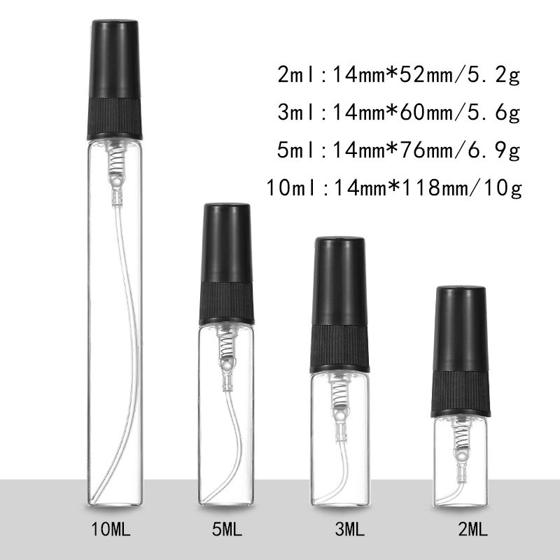 5Pcs/Pack 2ml 3ml 5ml 10ml Bla - Perfume Fragrance Gallon recension och pris