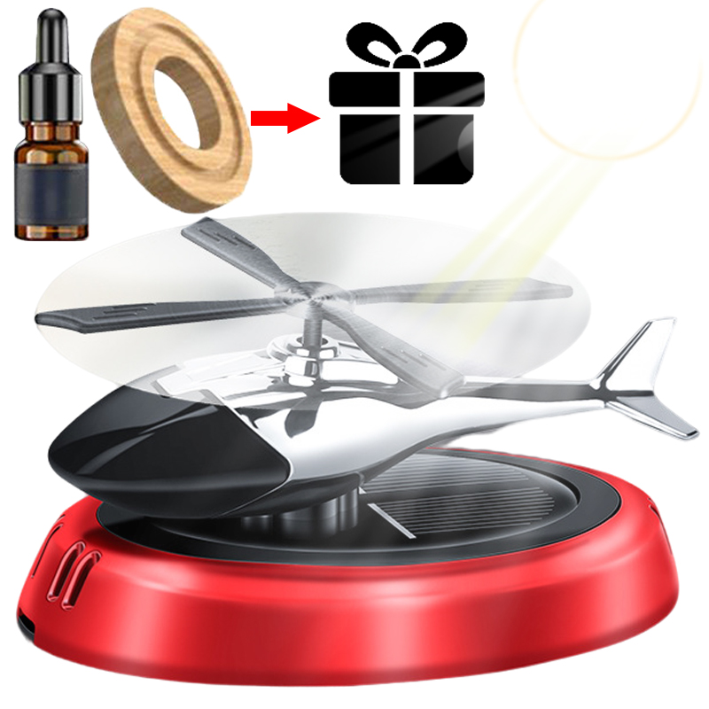 Helicopter Solar Rotating Car  - Perfume Gardenia Fragrance recension och pris